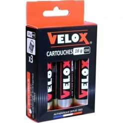Velox CARTOUCHES FILETEES CO2 16G X3