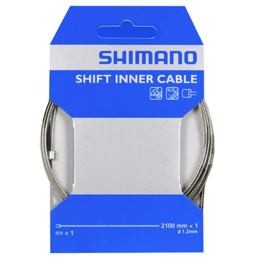 Shimano CABLE DE DERAILLEUR INOX 2100MM 3 Shimano CABLE DE DERAILLEUR INOX 2100MM