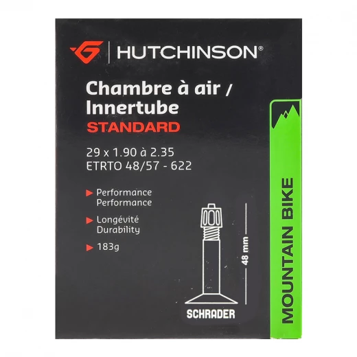 HUTCHINSON CHAMBRE A AIR STANDARD 29X1,90/2,35 SCHRADER 3 HUTCHINSON CHAMBRE A AIR STANDARD 29X1,90/2,35 SCHRADER