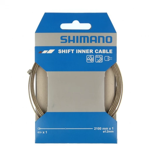 Shimano CABLE DE DERAILLEUR INOX 2100MM 4 Shimano CABLE DE DERAILLEUR INOX 2100MM – Image 2